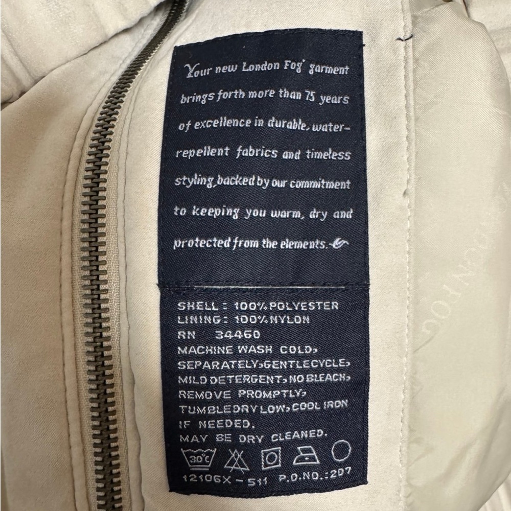 Vintage London Fog Jacket - Size Large - Picture 5 of 5